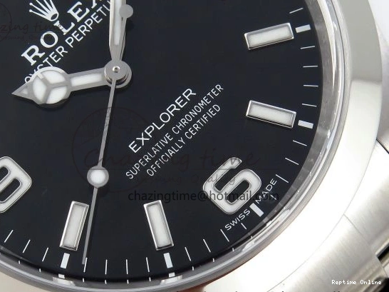 0120 Trendsetting Explorer I 214270 39mm Clean 1:1 Best Edition Black Dial on SS Bracelet VR 1738